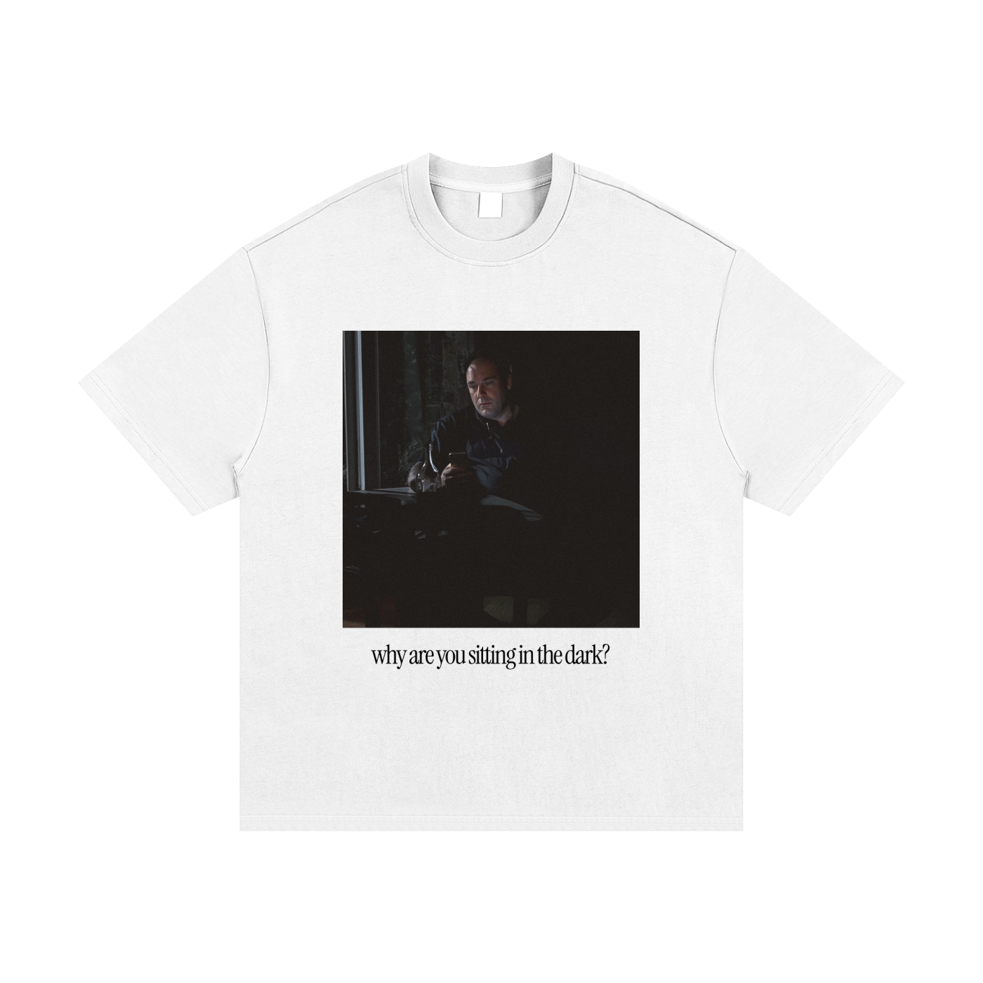 "SITTING IN THE DARK" TEE