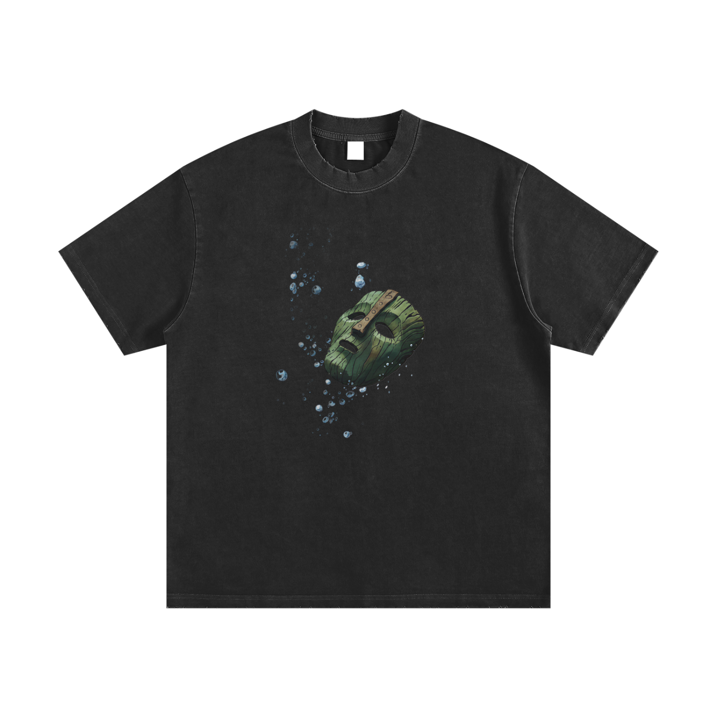 "THE MASK" BLACK TEE